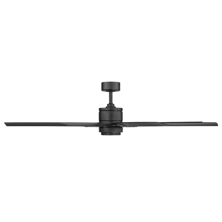 Modern Forms Fan Renegade FR-W2001-66L-MB Ceiling Fan 66 - Matte Black, Matte Black/