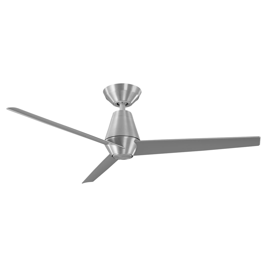 Modern Forms Fan Slim FR-W2003-52L-27-BA Ceiling Fan 52 - Brushed Aluminum/Titanium, Titanium Silver/