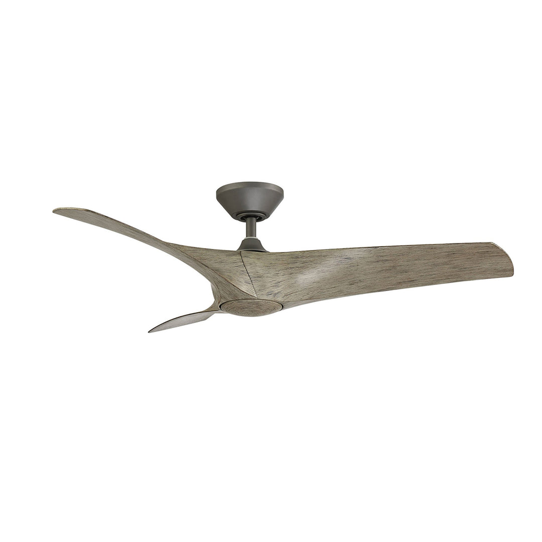 Modern Forms Fan Zephyr FR-W2006-52L35GHWW Ceiling Fan 52 - Graphite/Weathered Wood, Weathered Wood/