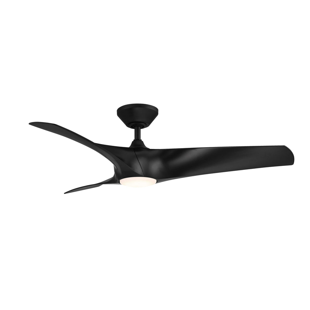 Modern Forms Fan Zephyr FR-W2006-52L-27-MB Ceiling Fan 52 - Matte Black, Matte Black/