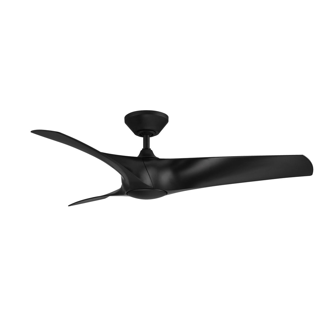 Modern Forms Fan Zephyr FR-W2006-52L-27-MB Ceiling Fan 52 - Matte Black, Matte Black/