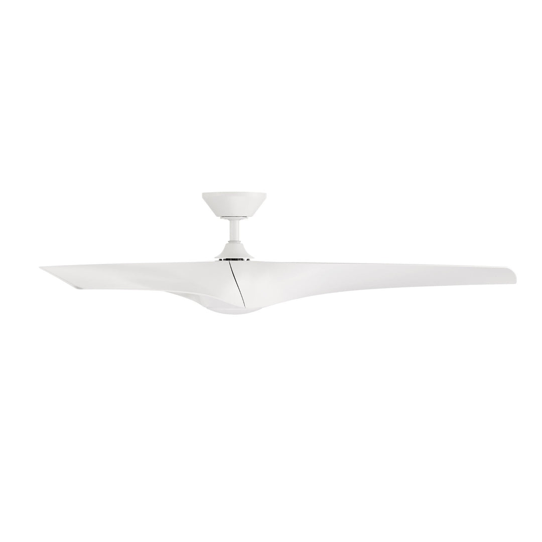 Modern Forms Fan Zephyr FR-W2006-52L-MW Ceiling Fan 52 - Matte White, Matte White/