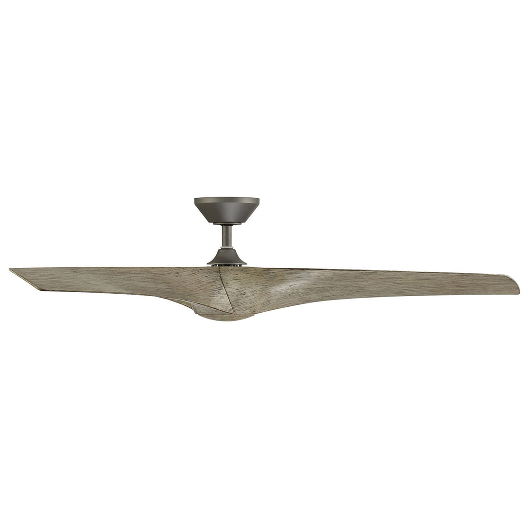 Modern Forms Fan Zephyr FR-W2006-62L27GHWW Ceiling Fan 62 - Graphite/Weathered Wood, Weathered Wood/