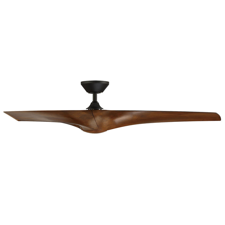 Modern Forms Fan Zephyr FR-W2006-62L-MB/DK Ceiling Fan 62 - Matte Black/Distressed Koa, Distressed Koa/