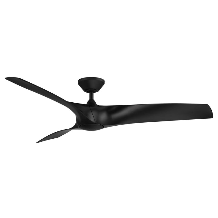 Modern Forms Fan Zephyr FR-W2006-62L-MB Ceiling Fan 62 - Matte Black, Matte Black/