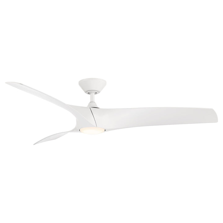 Modern Forms Fan Zephyr FR-W2006-62L-MW Ceiling Fan 62 - Matte White, Matte White/