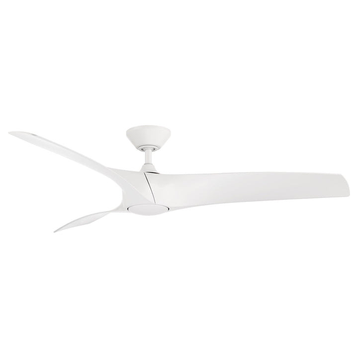 Modern Forms Fan Zephyr FR-W2006-62L-MW Ceiling Fan 62 - Matte White, Matte White/