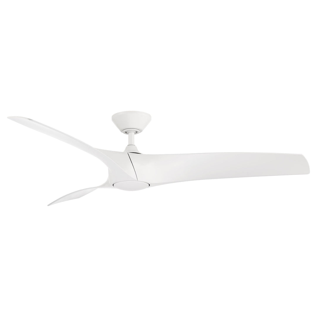 Modern Forms Fan Zephyr FR-W2006-62L-27-MW Ceiling Fan 62 - Matte White, Matte White/