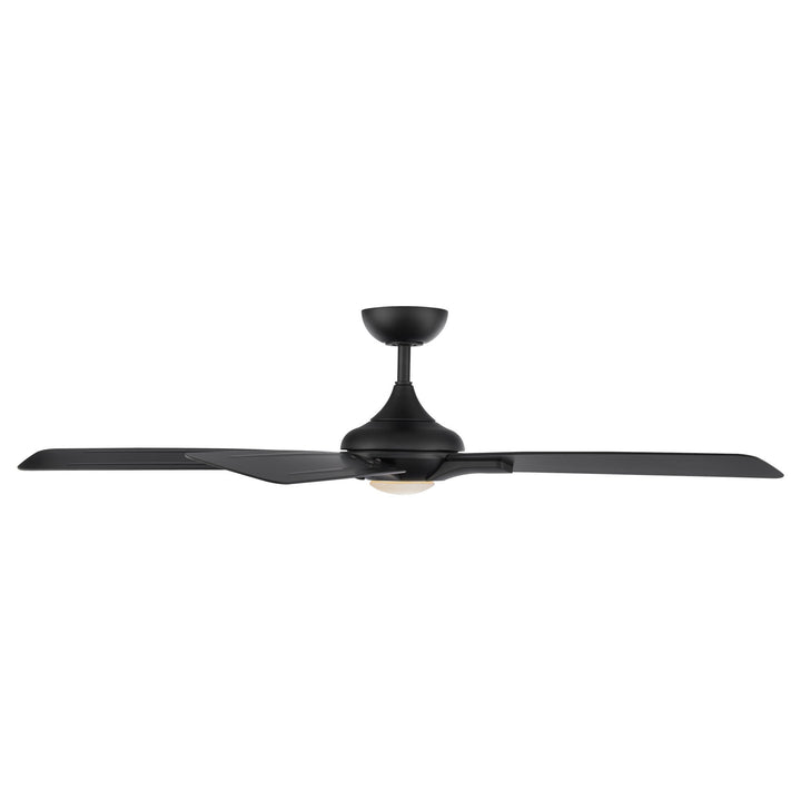 Modern Forms Fan Mykonos 5 FR-W2008-60L-27-MB Ceiling Fan 60 - Matte Black, Matte Black/