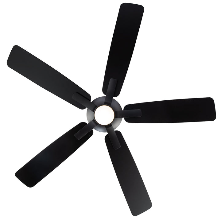 Modern Forms Fan Mykonos 5 FR-W2008-60L-27-MB Ceiling Fan 60 - Matte Black, Matte Black/