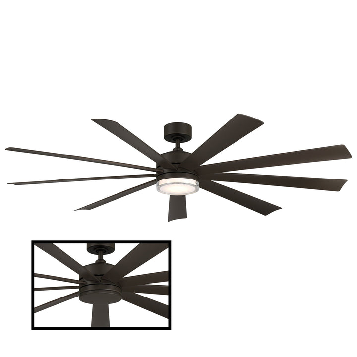 Modern Forms Fan Wynd Xl FR-W2101-72L-BZ Ceiling Fan 72 - Bronze, Bronze/