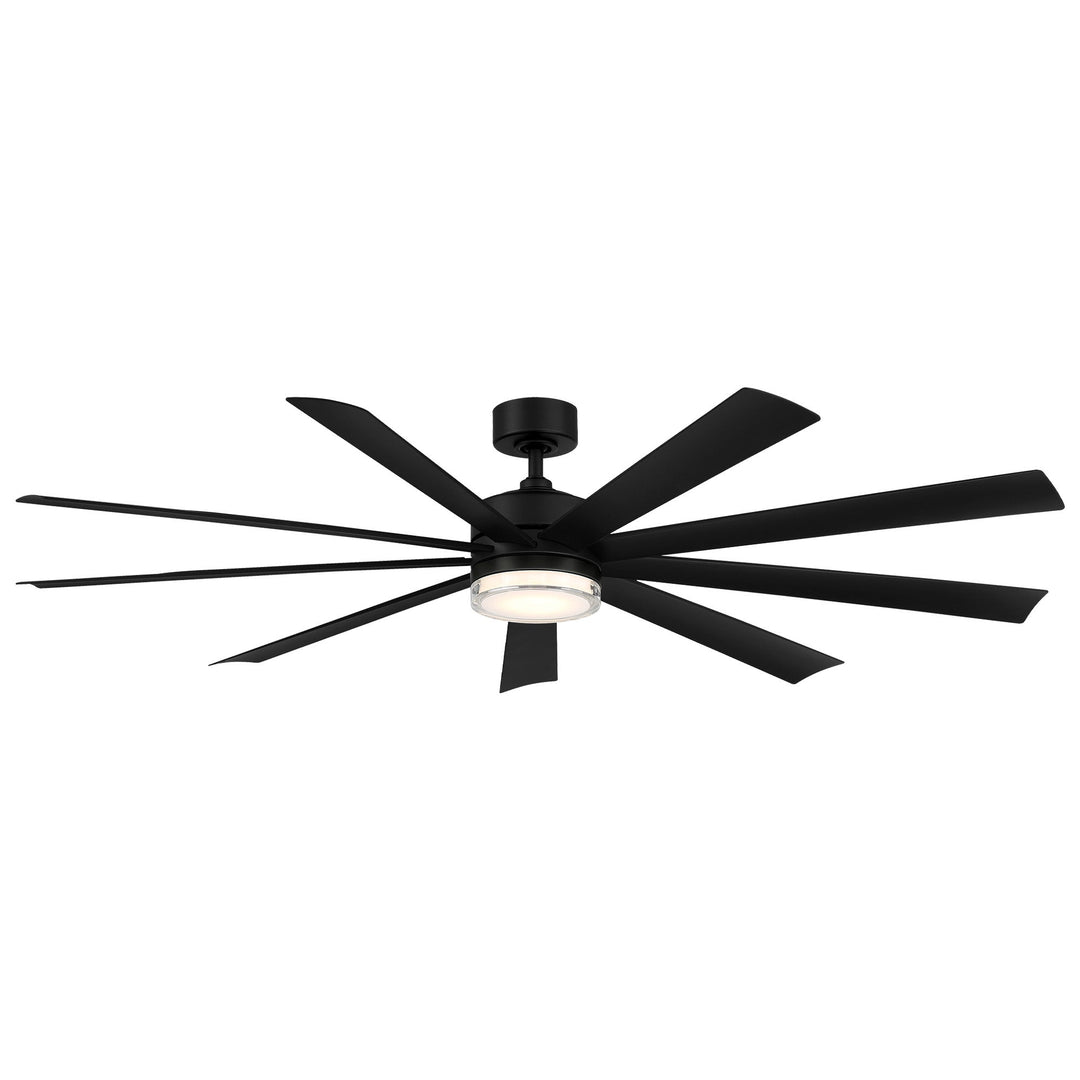 Modern Forms Fan Wynd Xl FR-W2101-72L-35-MB Ceiling Fan 72 - Matte Black, Matte Black/