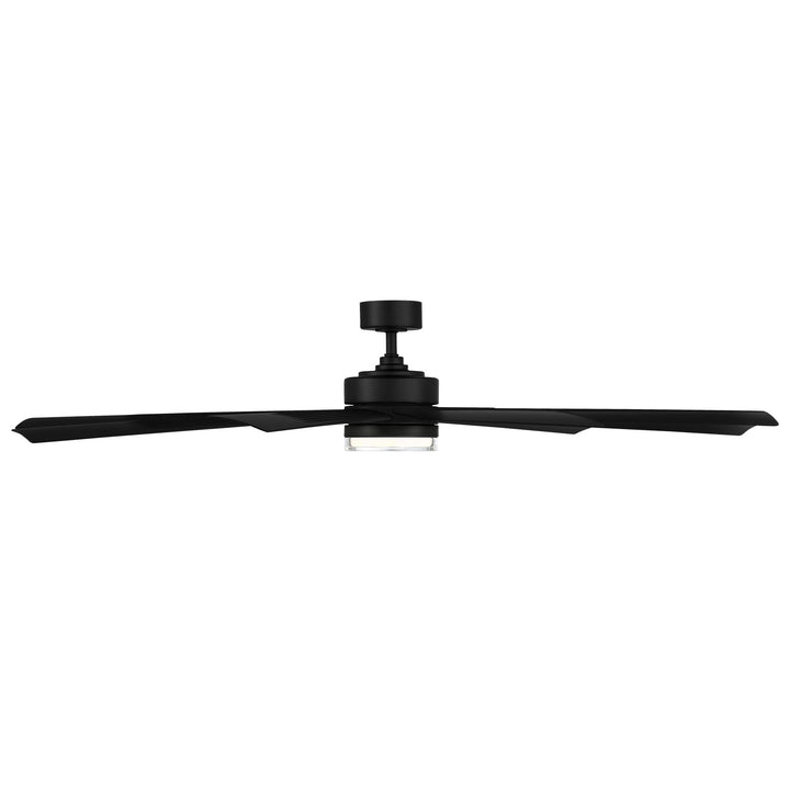 Modern Forms Fan Wynd Xl FR-W2101-72L-27-MB Ceiling Fan 72 - Matte Black, Matte Black/