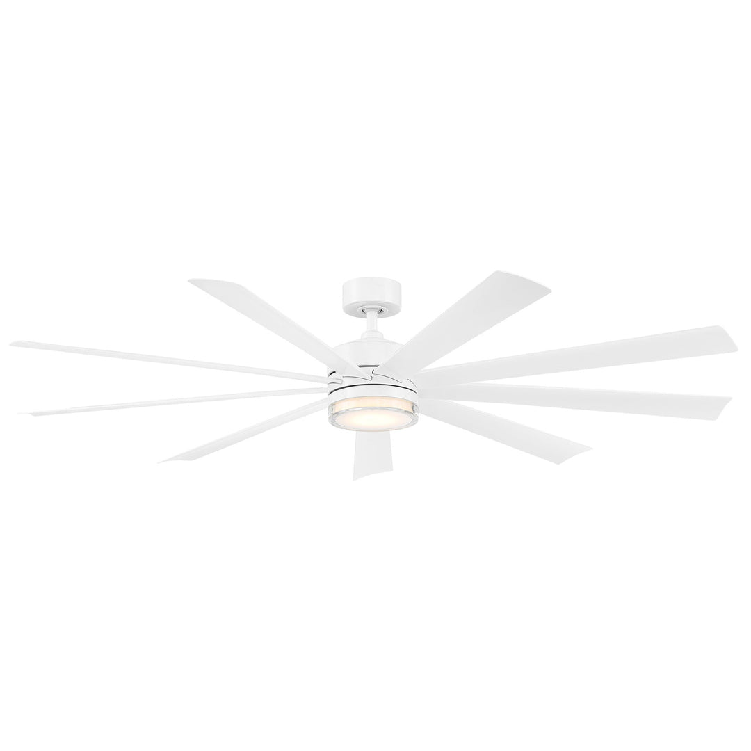 Modern Forms Fan Wynd Xl FR-W2101-72L-MW Ceiling Fan 72 - Matte White, Matte White/