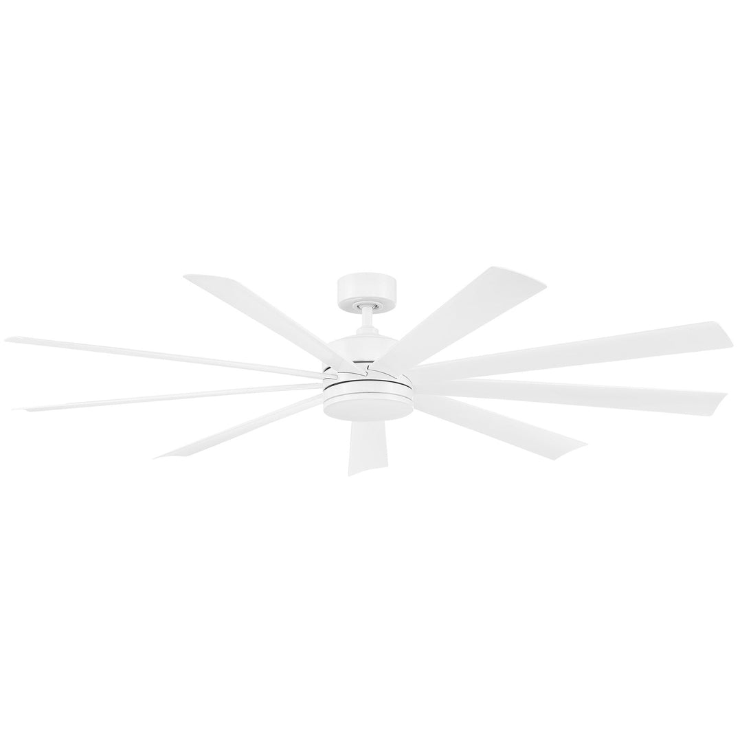 Modern Forms Fan Wynd Xl FR-W2101-72L-MW Ceiling Fan 72 - Matte White, Matte White/