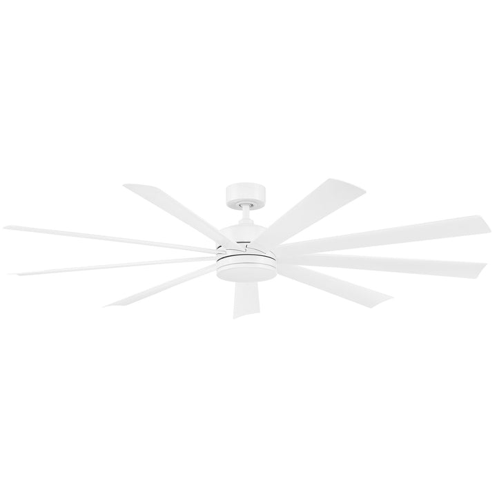Modern Forms Fan Wynd Xl FR-W2101-72L-MW Ceiling Fan 72 - Matte White, Matte White/