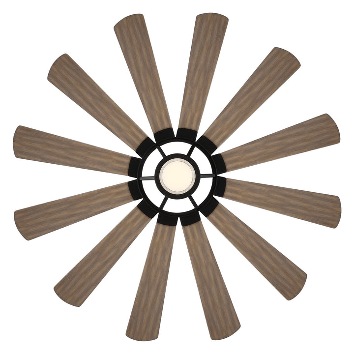 Modern Forms Fan Wynd Mill FR-W2201-65L27MBBW Ceiling Fan 65 - Matte Black/Barn Wood, Barn Wood/