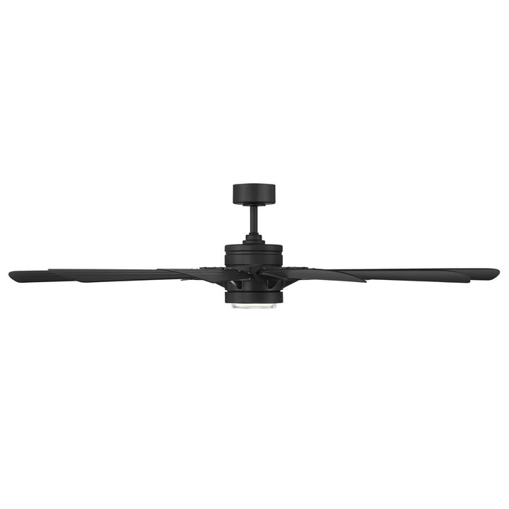 Modern Forms Fan Wynd Mill FR-W2201-65L-MB Ceiling Fan 65 - Matte Black, Matte Black/