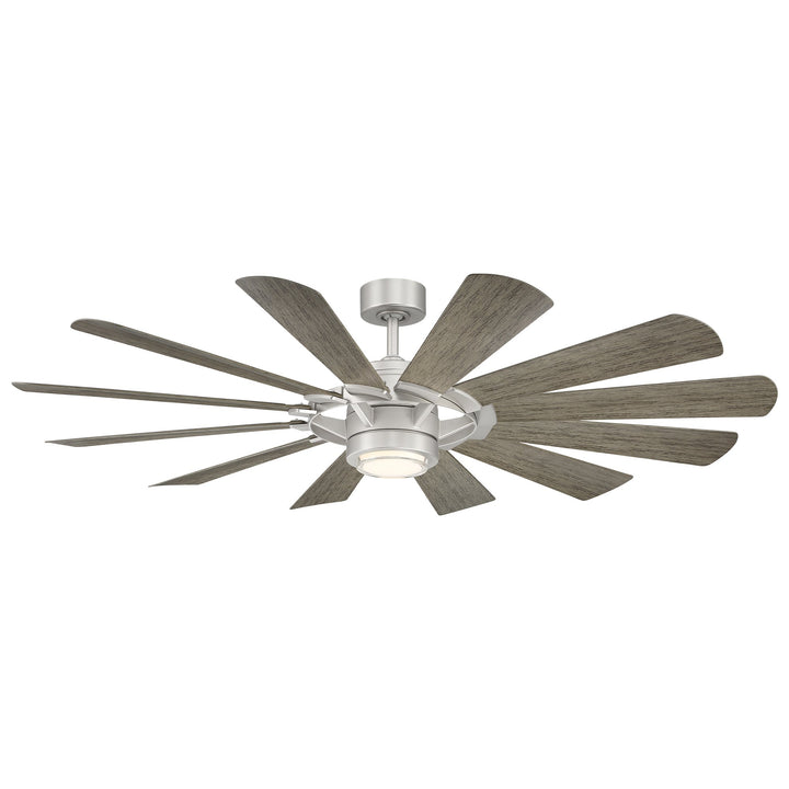 Modern Forms Fan Wynd Mill FR-W2201-65L27STWW Ceiling Fan 65 - Steel/Weathered Wood, Weathered Wood/