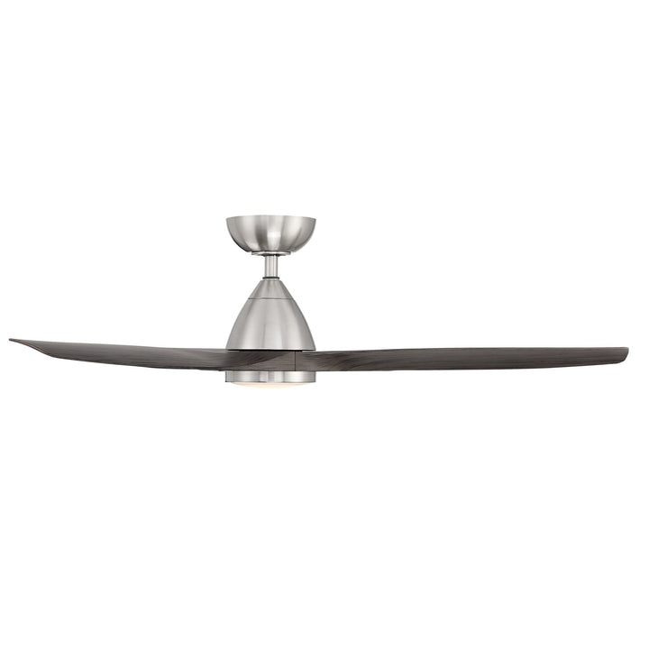 Modern Forms Fan Skylark FR-W2202-54L27BNEB Ceiling Fan 54 - Brushed Nickel/Ebony, Ebony/