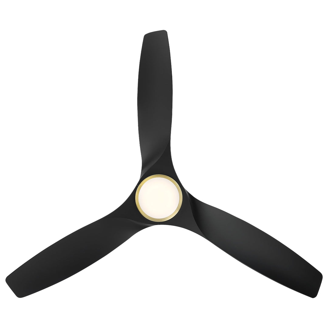 Modern Forms Fan Skylark FR-W2202-54L35SBMB Ceiling Fan 54 - Soft Brass/Matte Black, Matte Black/