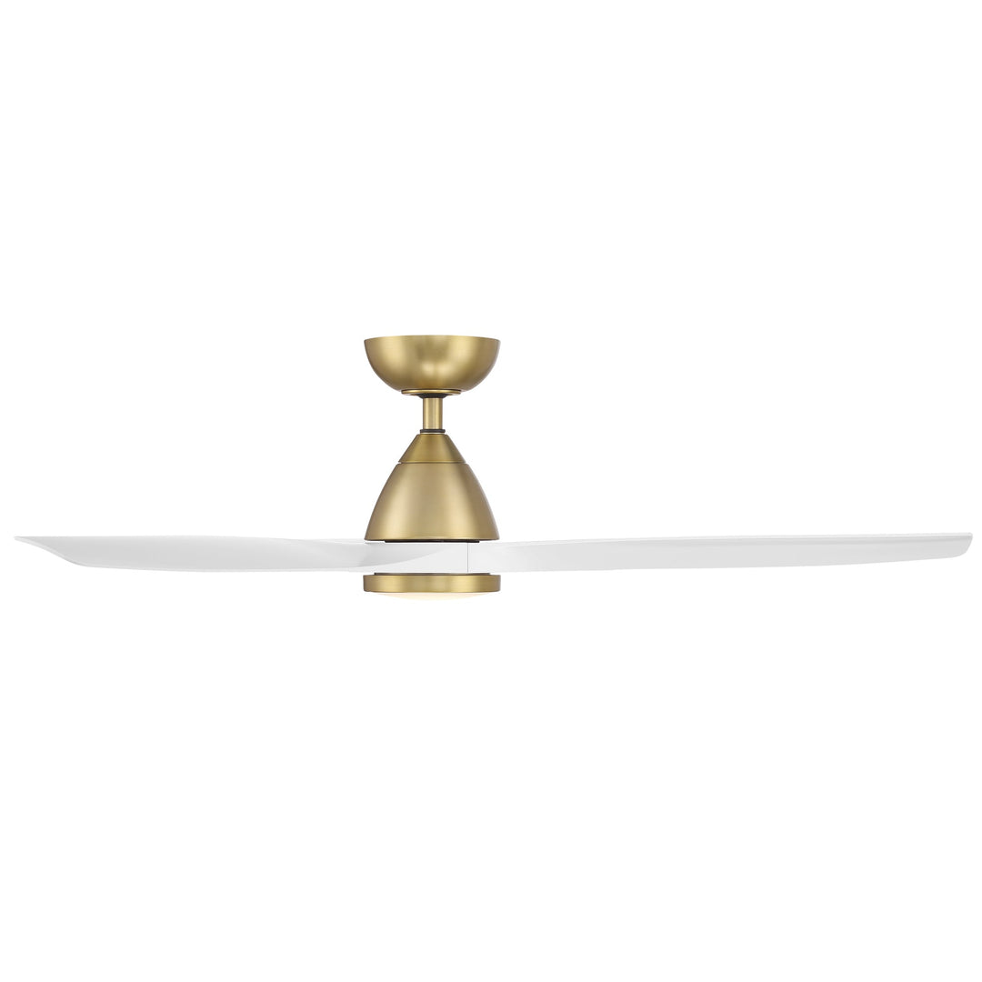 Modern Forms FR-W2202-54L27SBMW  Skylark Ceiling Fan Accessory Soft Brass/Matte White