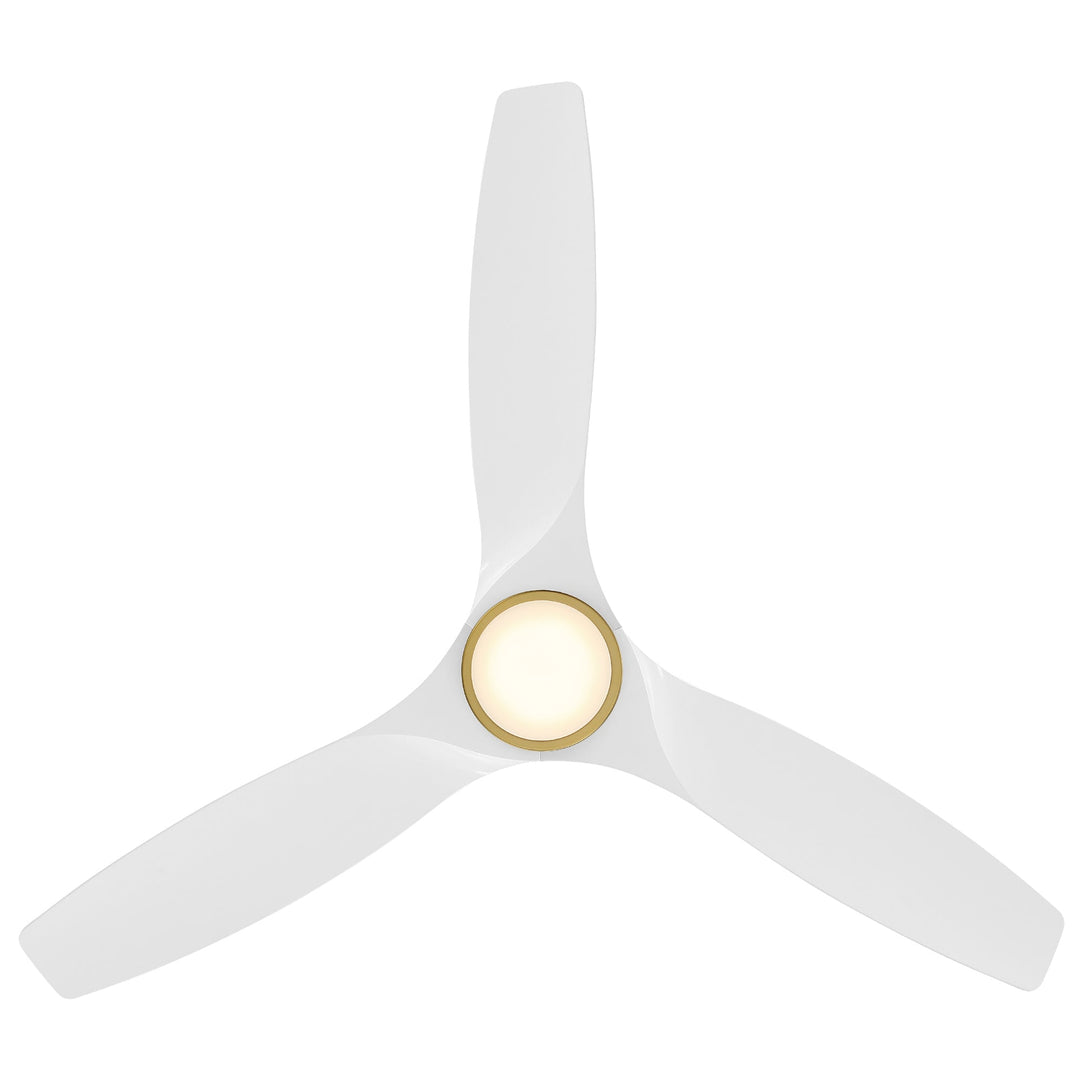 Modern Forms FR-W2202-54L27SBMW  Skylark Ceiling Fan Accessory Soft Brass/Matte White