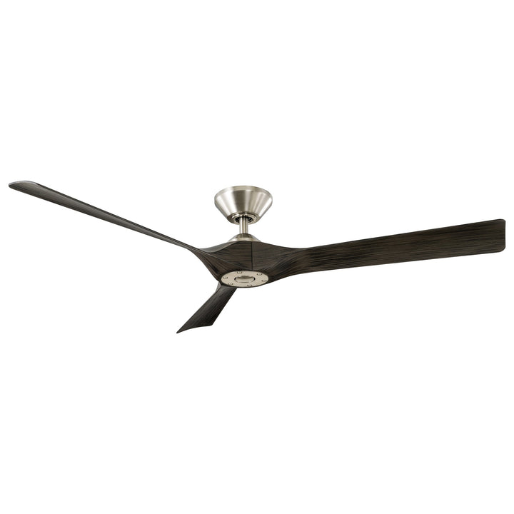 Modern Forms Fan Torque FR-W2204-58-BN/EB Ceiling Fan 58 - Brushed Nickel/Ebony, Ebony/