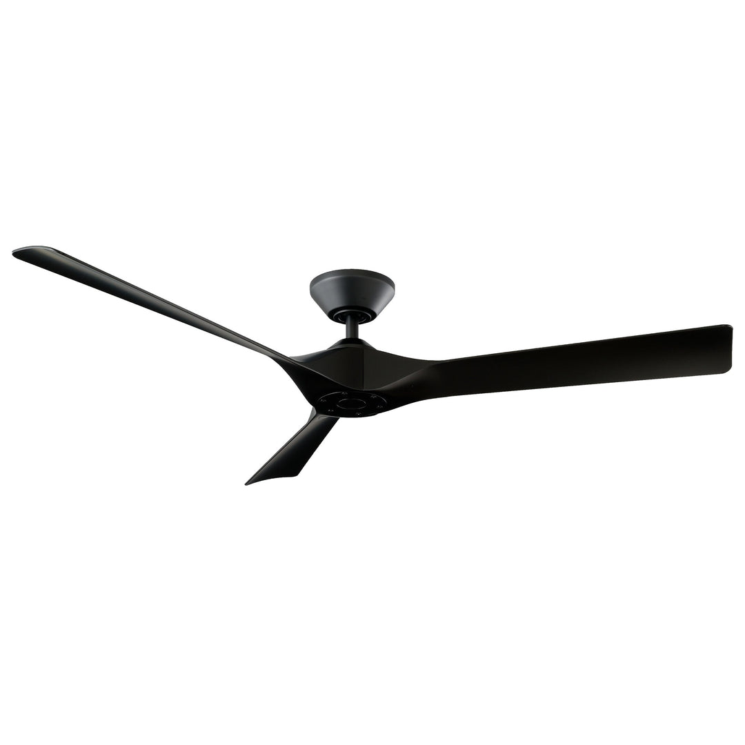 Modern Forms Fan Torque FR-W2204-58-MB Ceiling Fan 58 - Matte Black, Matte Black/