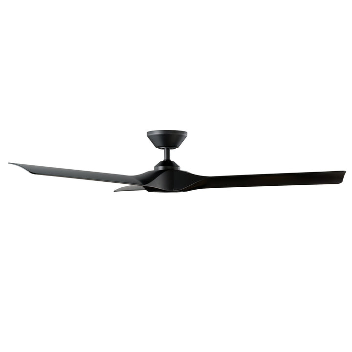 Modern Forms Fan Torque FR-W2204-58-MB Ceiling Fan 58 - Matte Black, Matte Black/