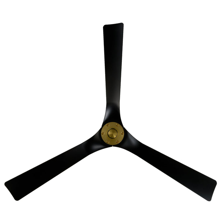 Modern Forms Fan Torque FR-W2204-58-SB/MB Ceiling Fan 58 - Soft Brass/Matte Black, Matte Black/