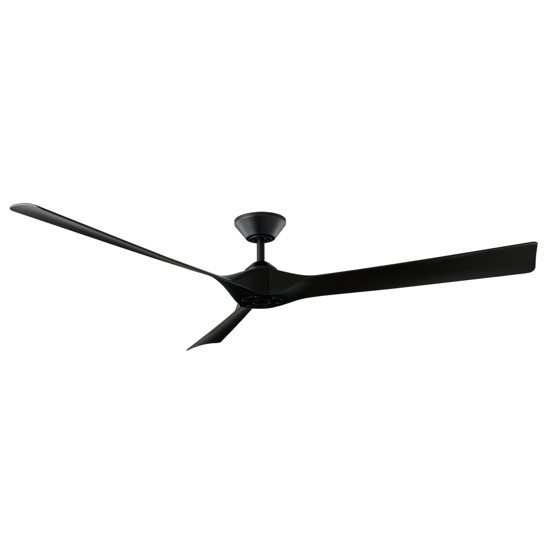 Modern Forms Fan Torque FR-W2204-70-MB Ceiling Fan 70 - Matte Black, Matte Black/