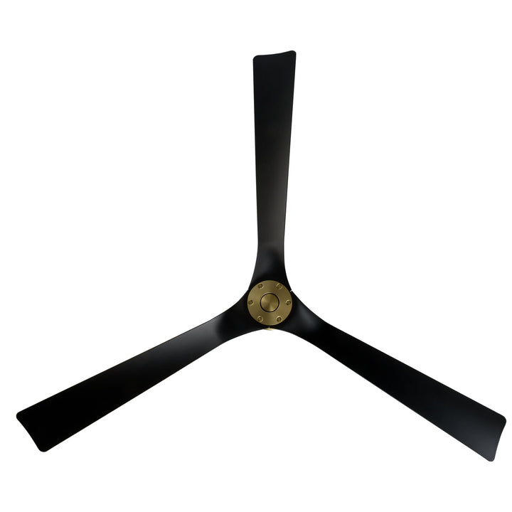 Modern Forms Fan Torque FR-W2204-70-SB/MB Ceiling Fan 70 - Soft Brass/Matte Black, Matte Black/