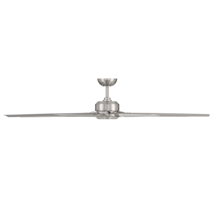 Modern Forms Fan Roboto Xl FR-W2301-70L-BN Ceiling Fan 70 - Brushed Nickel, Silver/