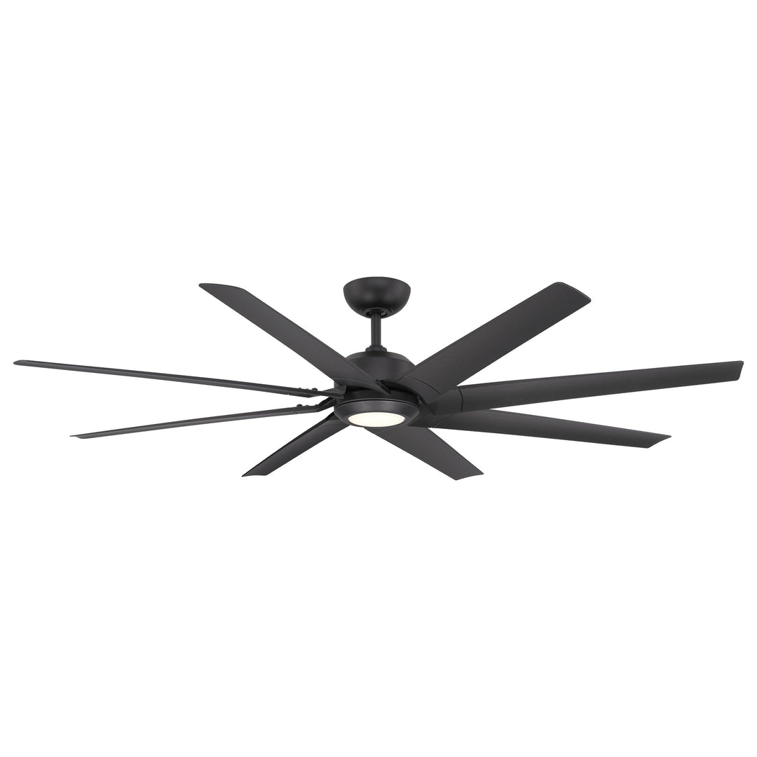 Modern Forms Fan Roboto Xl FR-W2301-70L-MB Ceiling Fan 70 - Matte Black, Matte Black/