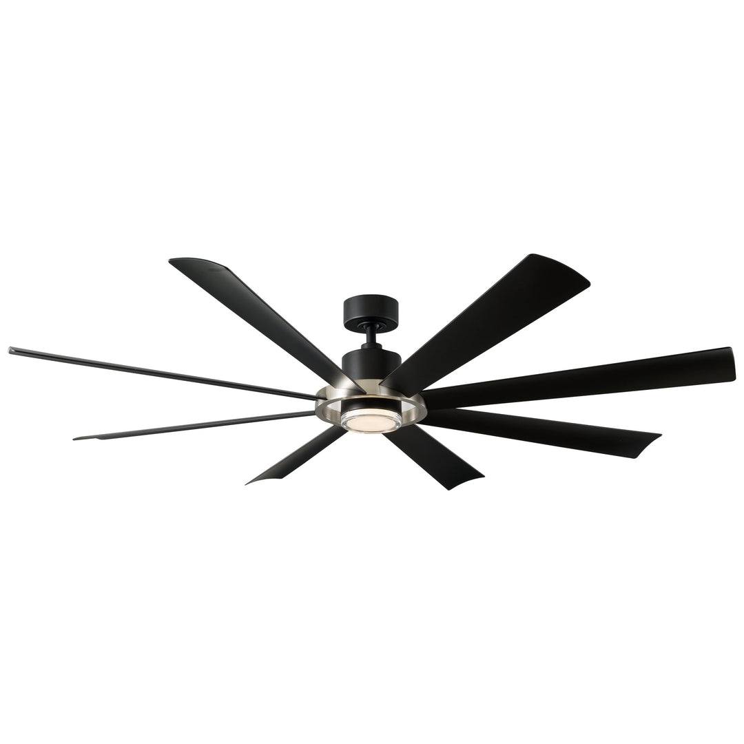 Modern Forms FR-W2303-72L35BNMB  Aura Ceiling Fan Accessory Brushed Nickel/Matte Black
