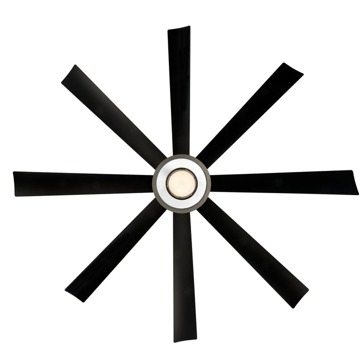Modern Forms FR-W2303-72L35BNMB  Aura Ceiling Fan Accessory Brushed Nickel/Matte Black