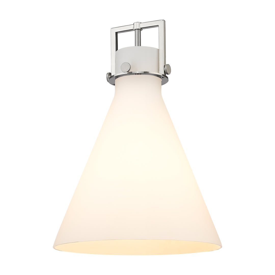 Innovations Lighting G411-14WH  Downtown Urban Lighting Accessory Cased Matte White Newton Cone
