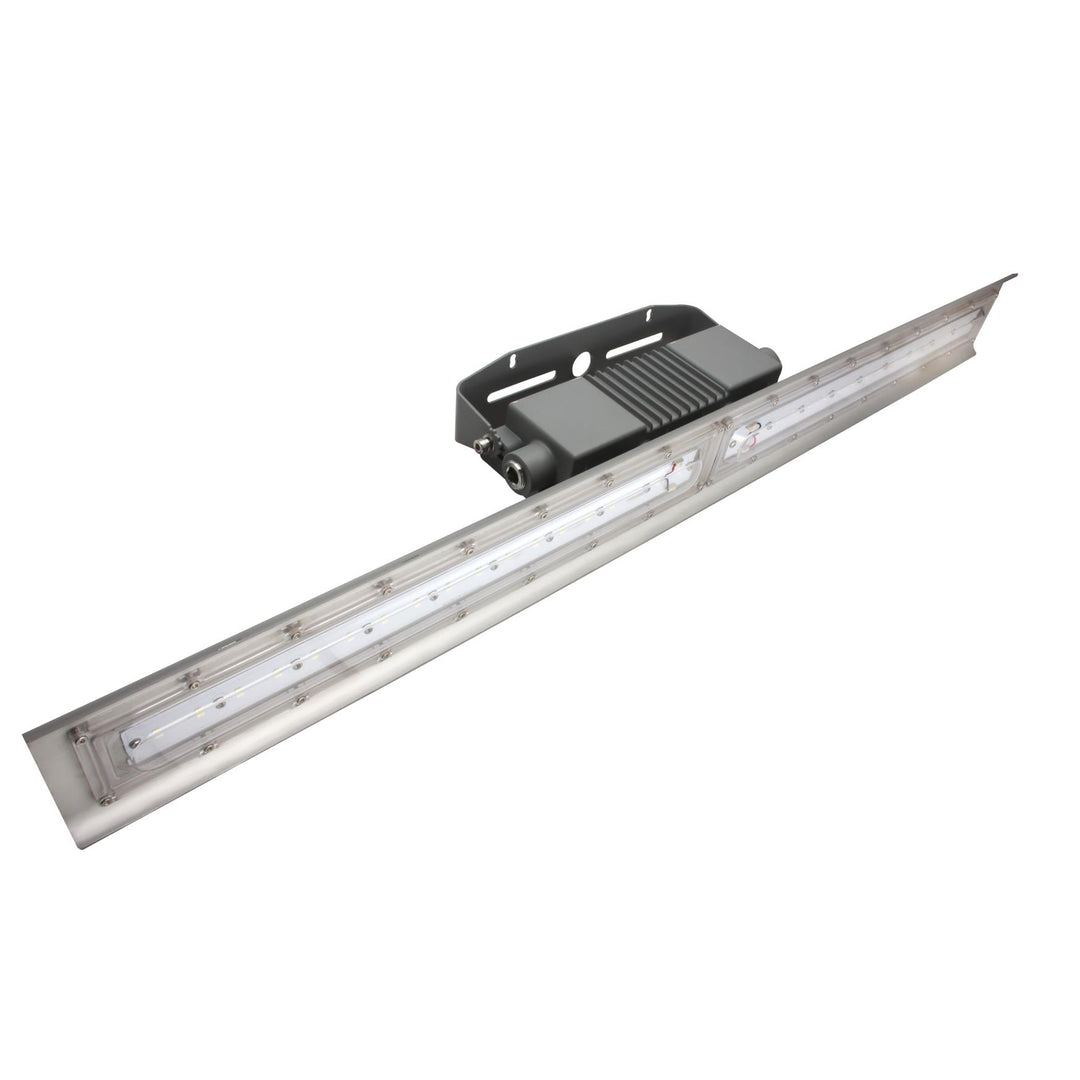 Maxlite Lighting 1409549  Hazardous Location Linear Light, 80W, 4-Foot, 120-277V, Wide Dist., 5000K, Grey, Cid2, Ciid1, Ciid2, Ciii , Pendant Mount Hazardous Location Led Light