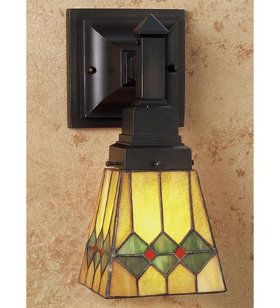 Meyda Tiffany Martini Mission 48189 Wall Light - Ha Flame