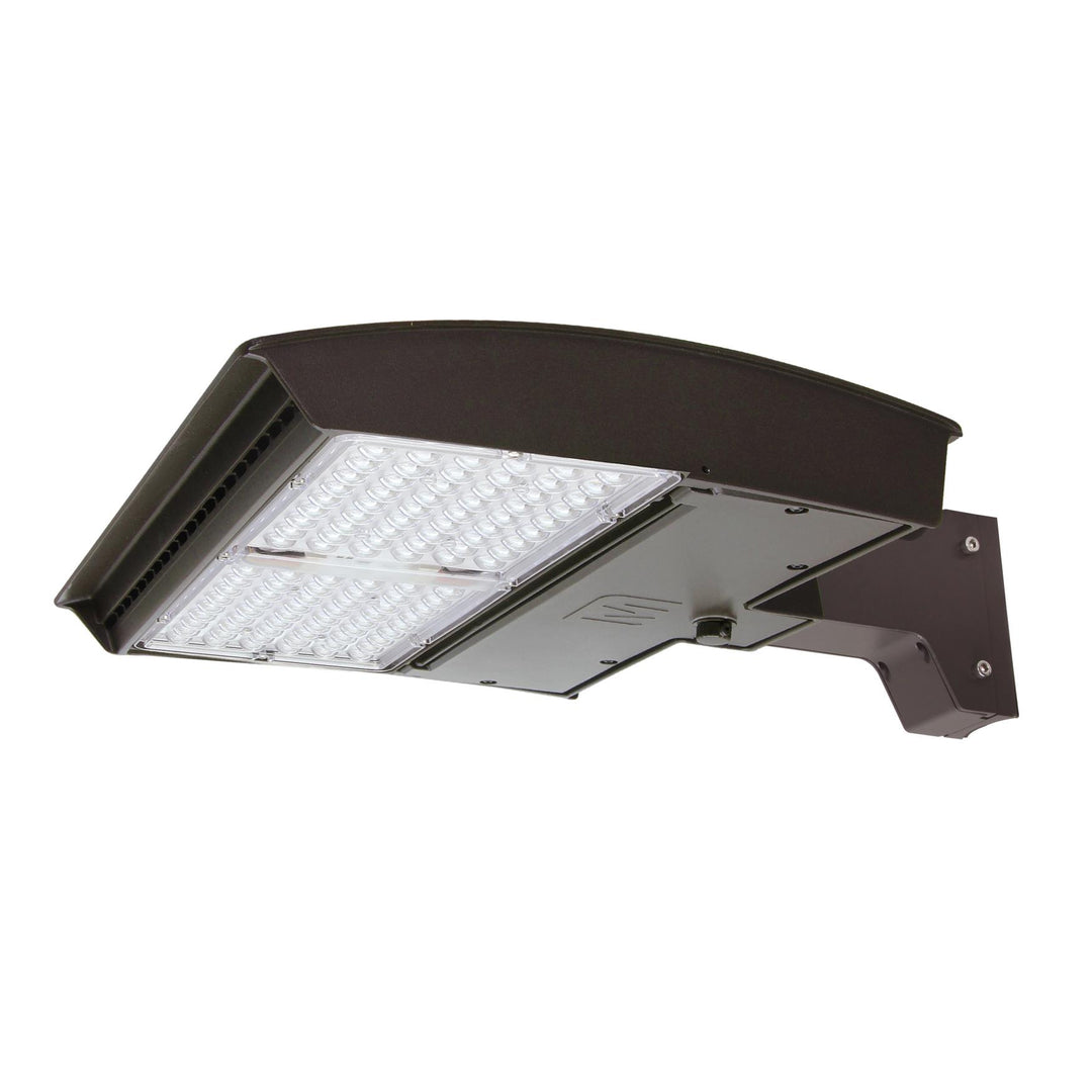 Maxlite Lighting 106660  M Series 125W, 277-480V, Type 3M, Cct Select 3/4/5K, Bronze, Arm, C-Max Compatible Led Flood Light