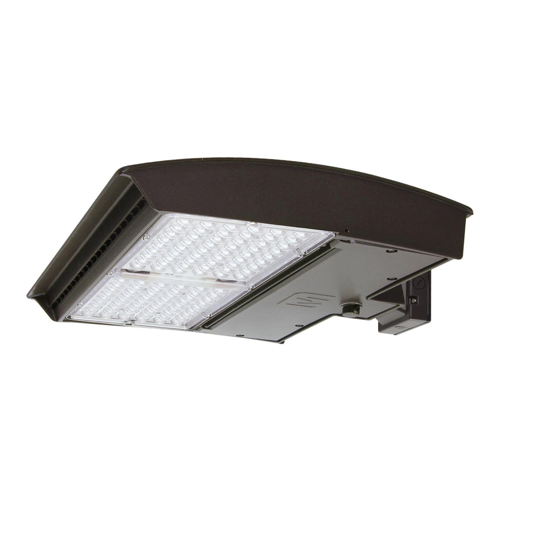 Maxlite Lighting 106663  M Series 125W, 277-480V, Type 4W, Cct Select 3/4/5K, Bronze, Wall, C-Max Compatible Led Flood Light