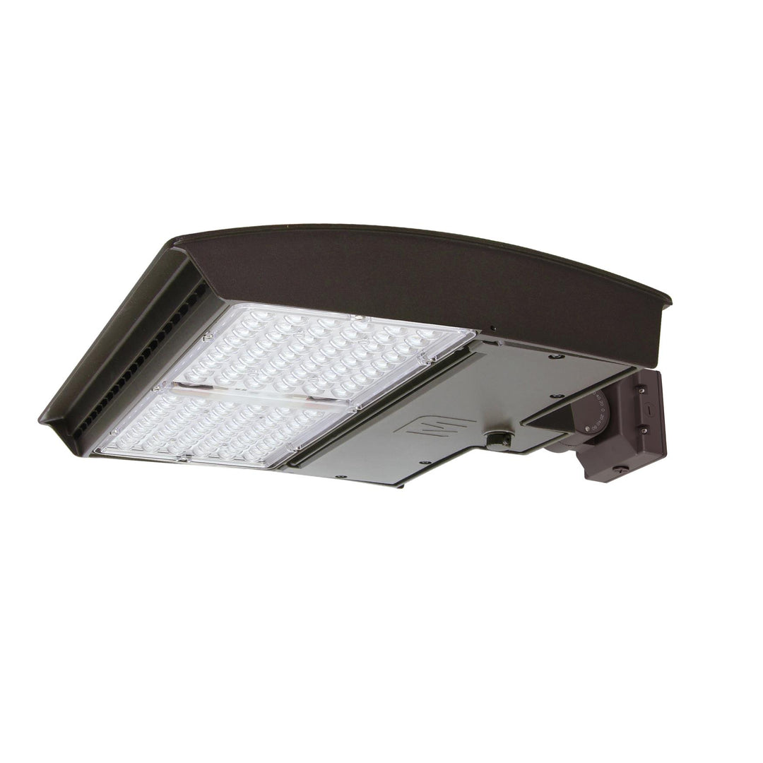 Maxlite Lighting 108677  M Series 125W, 120-277V, Wide, Cct Select 3/4/5K, Bronze, Variable Arm, C-Max Compatible Led Flood Light