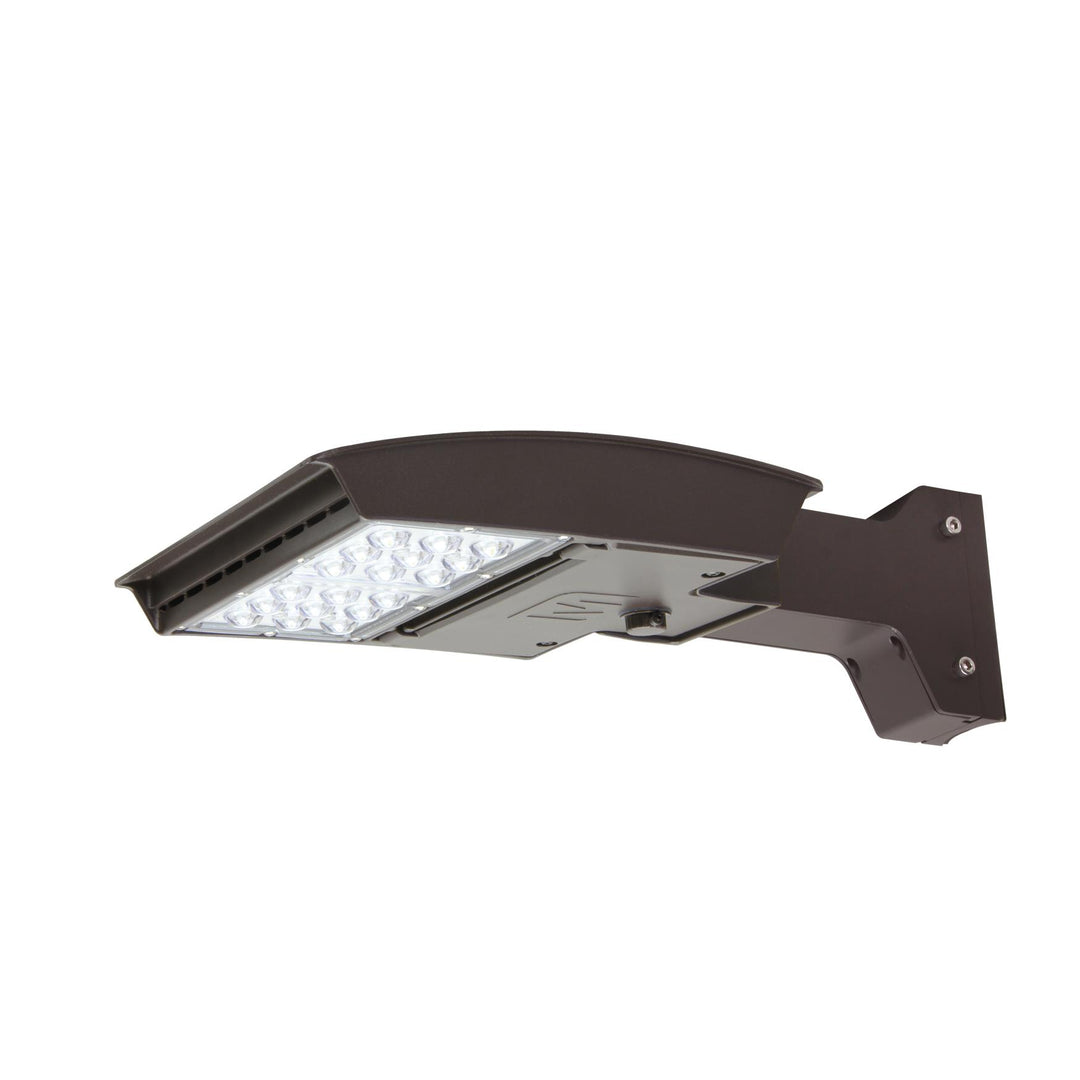 Maxlite Lighting 106510  M Series 40W, 277-480V, Type 3M, Cct Select 3/4/5K, Bronze, Arm, C-Max Compatible Led Flood Light