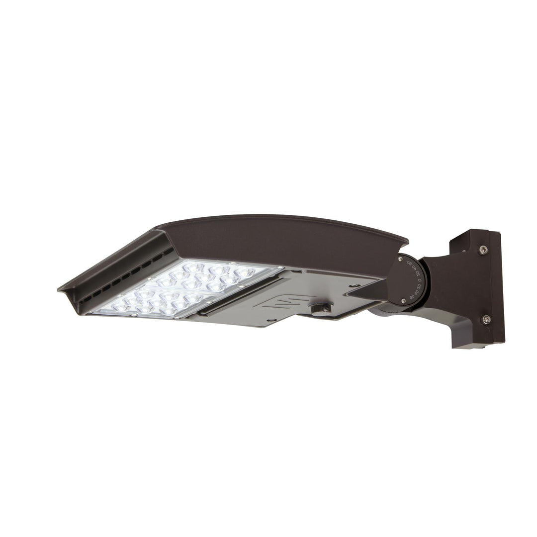 Maxlite Lighting 108473  M Series 40W, 277-480V, Type 3M, Cct Select 3/4/5K, Bronze, Flexible Arm, C-Max Compatible Led Flood Light