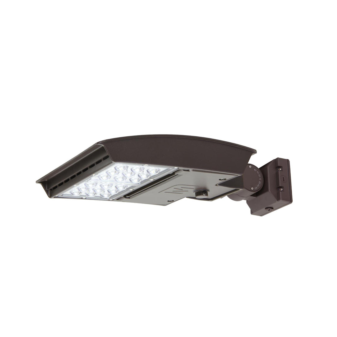 Maxlite Lighting 108558  M Series 40W, 120-277V, Wide, Cct Select 3/4/5K, Bronze, Variable Wall, C-Max Compatible Led Flood Light