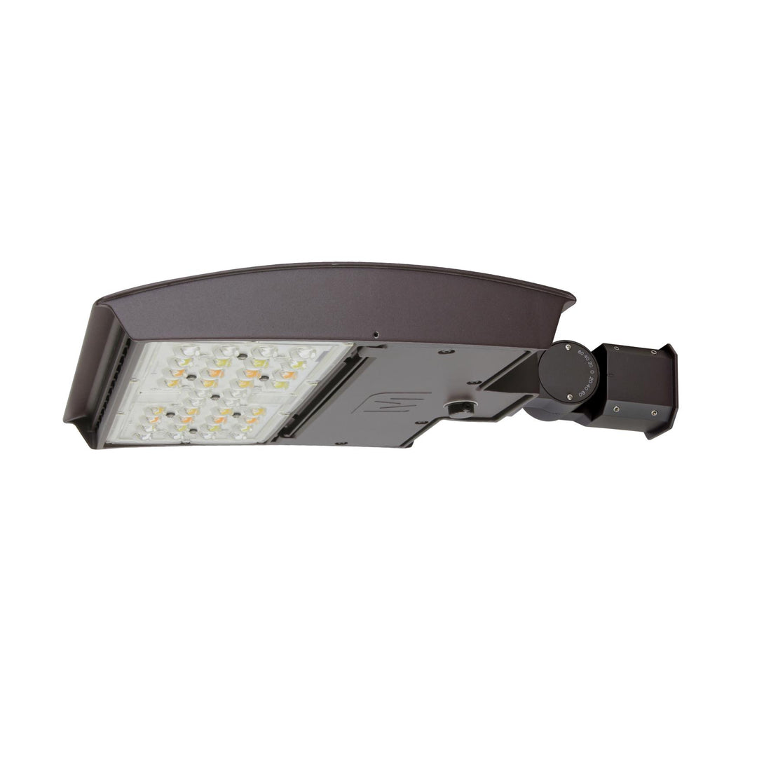 Maxlite Lighting 106600  M Series 75W, 277-480V, Type 5S Square, Cct Select 3/4/5K, Bronze, Slipfitter, C-Max Compatible Led Flood Light