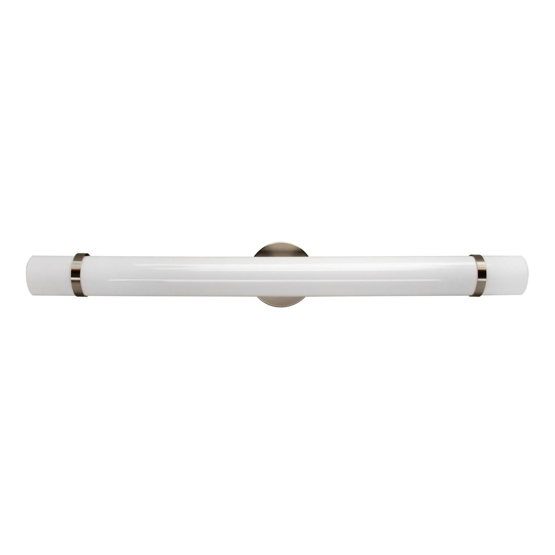 Maxlite Lighting 106858  36" Led Fleming Vanity Bar - 34W, 120V, Triac Dimming, 80 Cri - Cct Selectable 2700/3000/4000K Brushed Nickel Led Residential Light