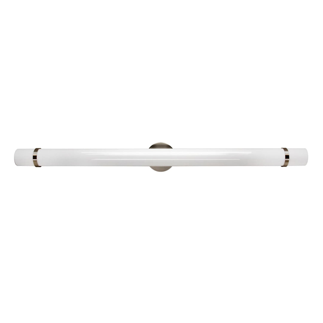 Maxlite Lighting 106859  48" Led Fleming Vanity Bar - 46W, 120V, Triac Dimming, 80 Cri - Cct Selectable 2700/3000/4000K Brushed Nickel Led Residential Light