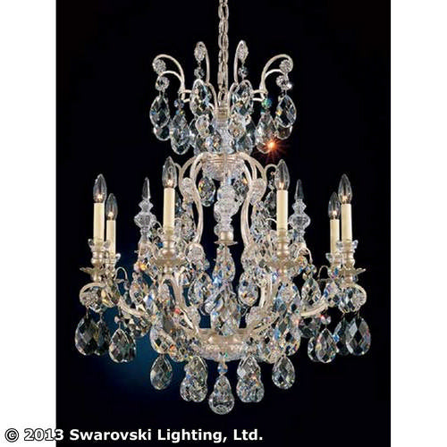 Schonbek Renaissance 3771-48 Chandelier Light - Antique Silver